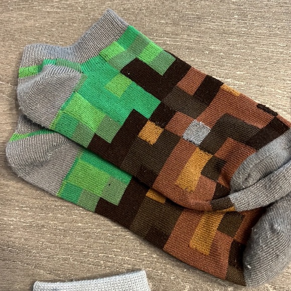 Mojang Minecraft socks - Picture 3 of 7